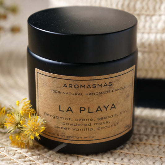 LA PLAYA Handmade Vegan Soy Wax Candle