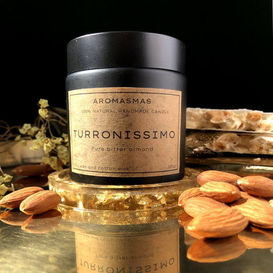 TURRONISSIMO Handmade Vegan Soy Wax Candle