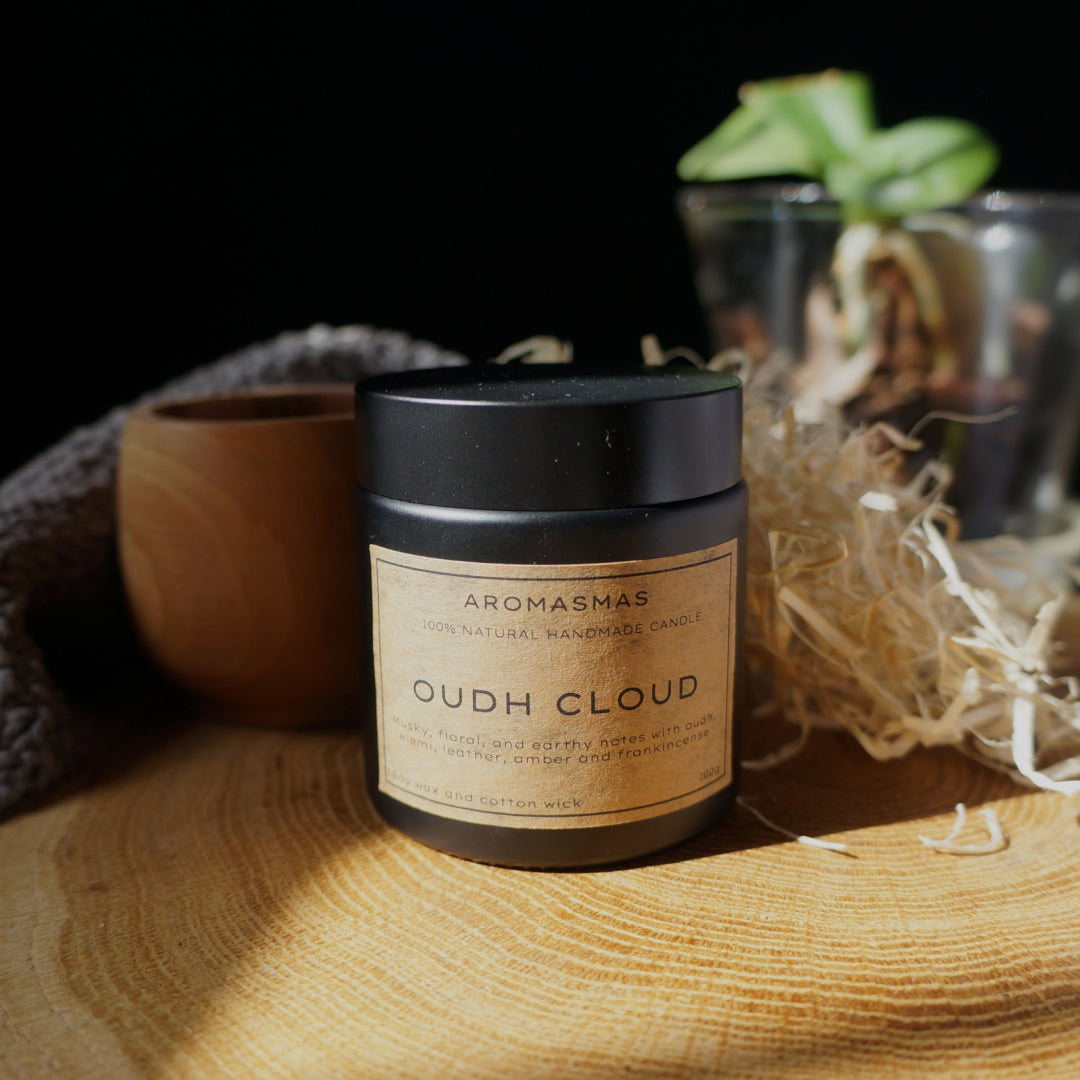 OUDH CLOUD Handmade Vegan Soy Wax Candle