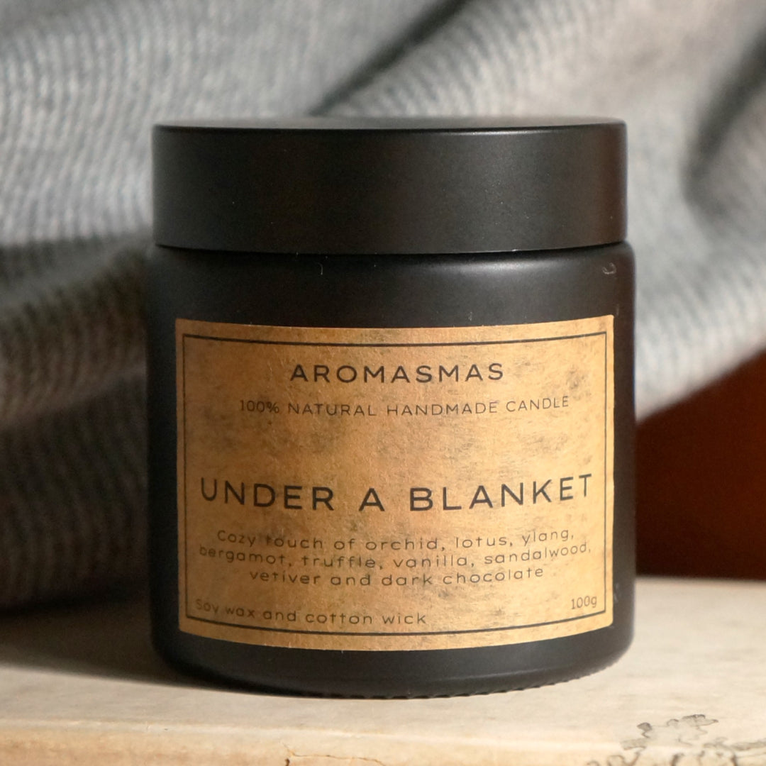 UNDER A BLANKET Handmade Vegan Soy Wax Candle