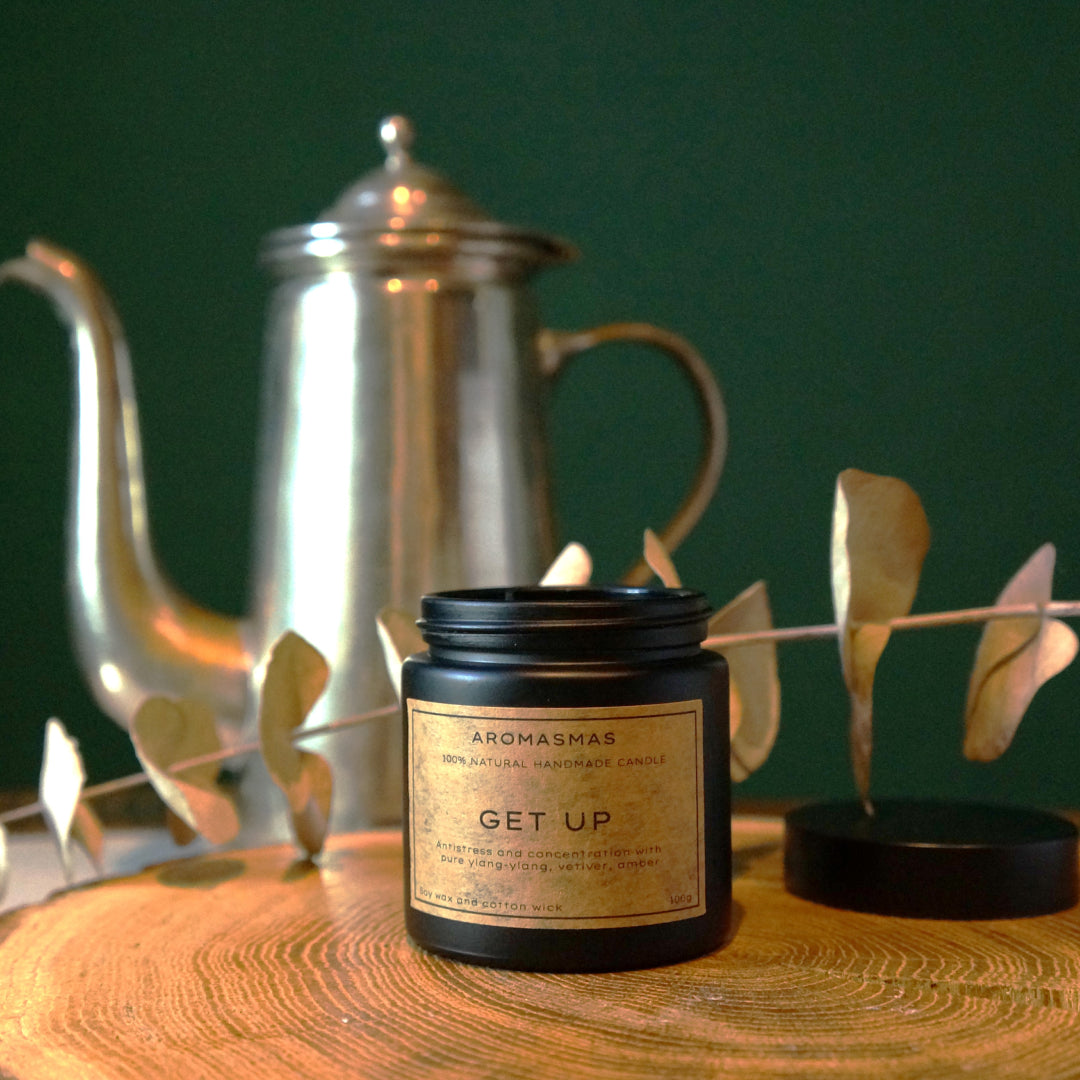 GET UP Handmade Vegan Soy Wax Candle